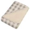 Trend Lab® Buffalo Check Flannel And Faux Shearling Blanket In Grey/Cream Gray 1 Trend Lab® Buffalo Check Flannel And Faux Shearling Blanket In Grey/Cream Gray -Trend Lab Shop unnamed file 404