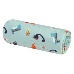 Trend Lab® Dinosaurs Jumbo Flannel Swaddle Blanket Multi
