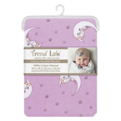 Trend Lab® Unicorn Moon Flannel Swaddle Blanket In Purple 5 Trend Lab® Unicorn Moon Flannel Swaddle Blanket In Purple -Trend Lab Shop unnamed file 436