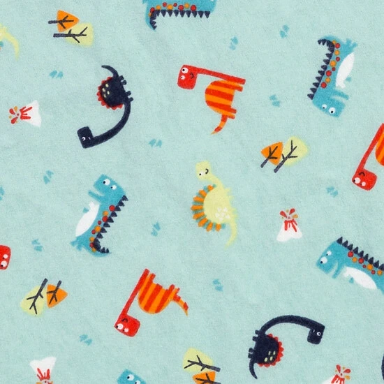 Trend Lab® Dinosaurs Flannel Changing Pad Cover Multi - Image 2