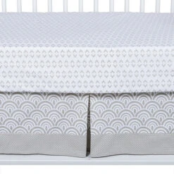 Trend Lab&reg; Art Deco Crib Bedding Collection In Grey/White -Trend Lab Shop unnamed file 531