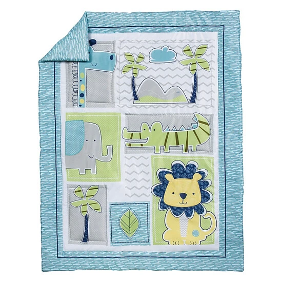 Trend Lab® Jungle Roar Crib Bedding Collection - Image 4