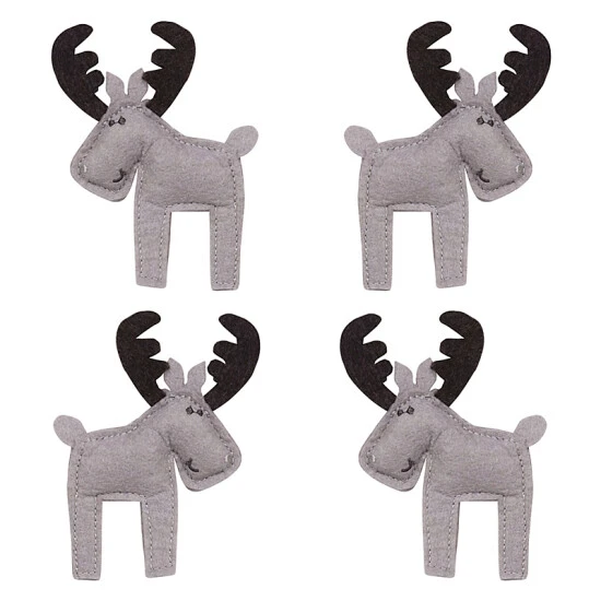 Trend Lab® Moose Canoe Musical Mobile Grey/white - Image 2