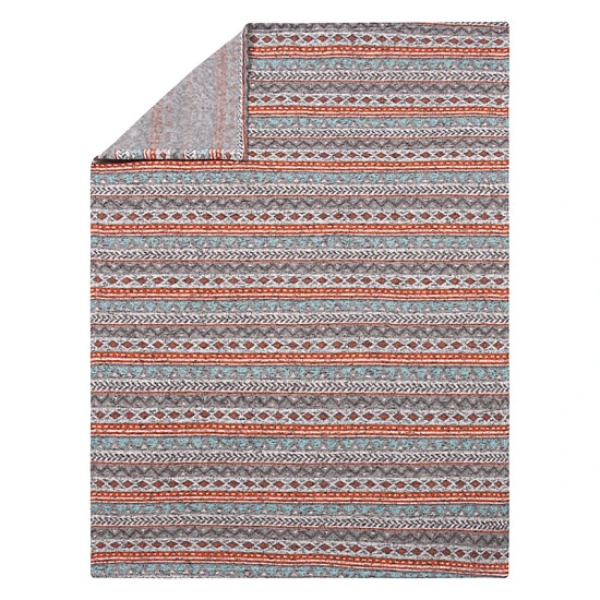Trend Lab® Aztec Sweatshirt Knit Baby Blanket In Grey Multi - Image 3