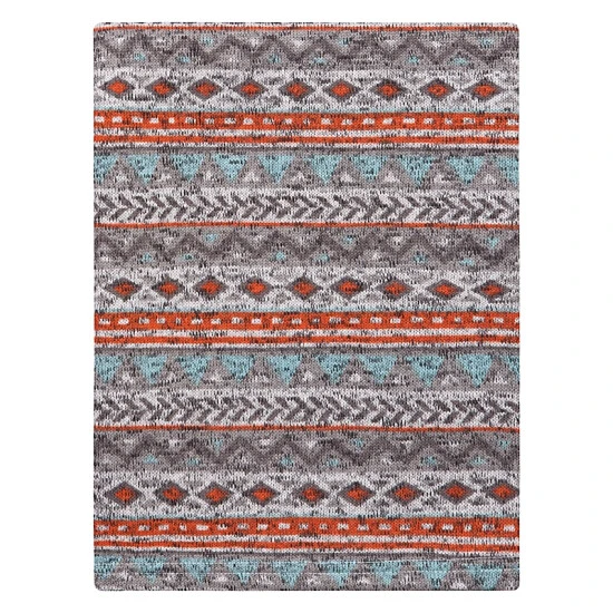 Trend Lab® Aztec Sweatshirt Knit Baby Blanket In Grey Multi - Image 4