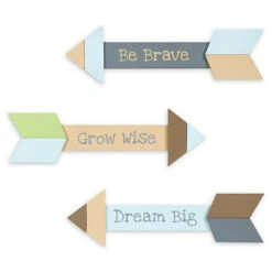 Trend Lab&reg; Arrows Wood Wall Decor (Set Of 3) Multi