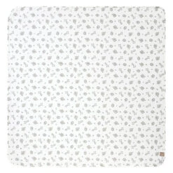 Trend Lab® Safari Chevron Deluxe Flannel Swaddle Blanket In Grey/White Gray/white