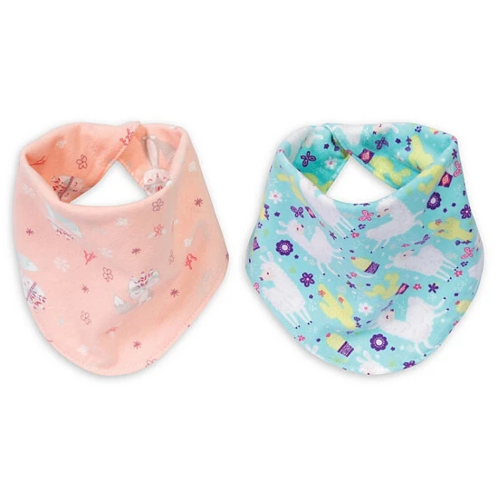 unnamed-file-667.jpg Trend Lab® Southwest Llama 2-Pack Reversible Flannel Bandana Bib Set Multi -Trend Lab Shop unnamed file 667