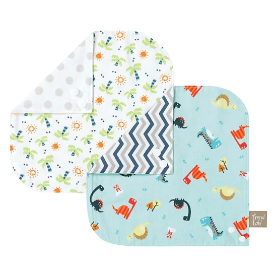 unnamed-file-683.jpg Trend Lab® Dinosaur 2-Pack Reversible Flannel Bandana Bib Set Multi -Trend Lab Shop unnamed file 683