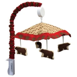 Trend Lab® Northwoods Musical Mobile Red/brown