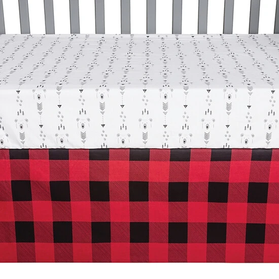 Trend Lab® Peek-a-Bear 3-Piece Crib Bedding Set Multi - Image 7