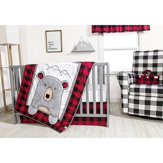Trend Lab® Peek-a-Bear 3-Piece Crib Bedding Set Multi - Image 9