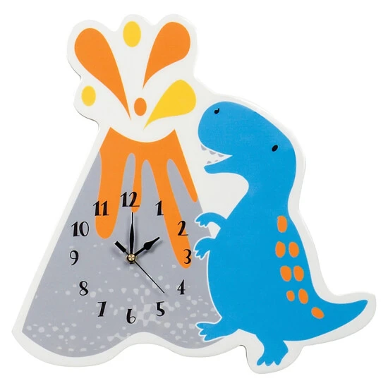 Trend Lab™ Dinosaur Volcano Wall Clock Multi