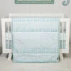 Trend Lab® Taylor 3-Piece Crib Bedding Set In Aqua/White