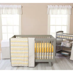 Trend Lab® Buttercup Zigzag 3-Piece Crib Bedding Set Multi
