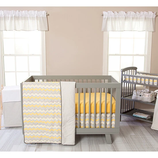 Trend Lab® Buttercup Zigzag 3-Piece Crib Bedding Set Multi