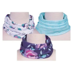Trend Lab® 3-Pack Mermaids Infinity Scarf Bibs Multi