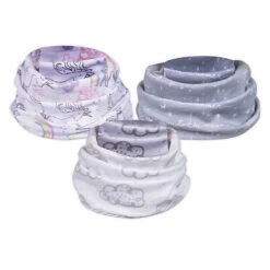 Trend Lab® 3-Pack Unicorn Dreamer Infinity Scarf Bibs Multi