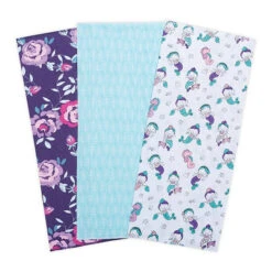 Trend Lab® 3-Pack Mermaids Burp Cloths Multi
