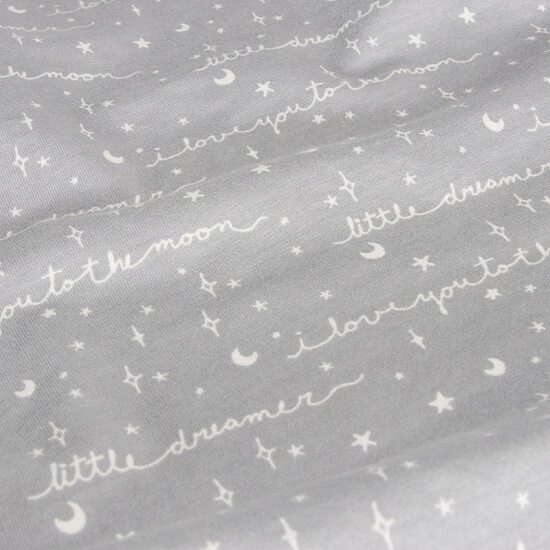 Trend Lab® Lil Dreamer Nursing Wrap Gray/white - Image 5