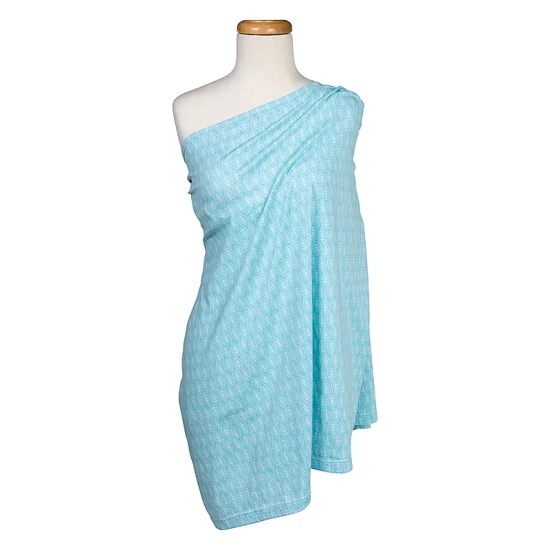 Trend Lab® Leaves Nursing Wrap Green/white