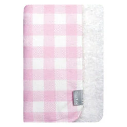 Trend Lab Buffalo Check Baby Blanket Navy/white